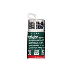 Set of drills Metabo 3-10 mm 18 pcs (627190000)