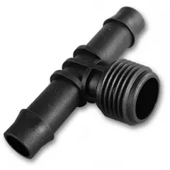 Tee Bradas DSA-4113 РН 1/2" 2 x connector for tube 13 mm 2 pcs