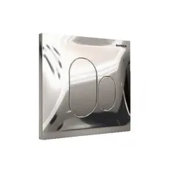 Shiny Chrome installation button Sanica P01