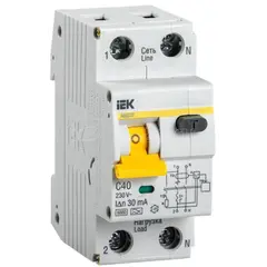 Differential automatic circuit breaker IEK RCBO 32 C40 30mA