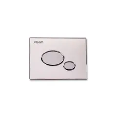 Button Visam Verge chrome matt 225-001