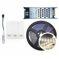 ლენტი LED Guoye 120 10м 100W 24V 4000K ნატურალური თეთრი