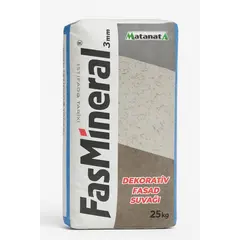 Facade decorative spackling paste 3 mm 25 kg