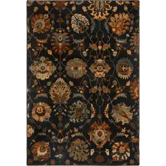 ხალიჩა Dywilan  SUPERIOR LATICA NAVY 2470 cC2 170x235 100% WOOL