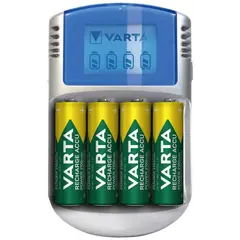 დამტენი Varta 4 2600mAh AA 12v usb