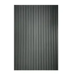 კედლის პანელი MDF Super Profil 12117 2800x117x12 მმ 0.3276 მ² შავი