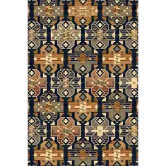 ხალიჩაDywilan  SUPERIOR DIAS NAVY 2476 cC1 170x235 100% WOOL