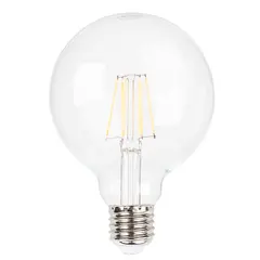 ნათურა New Light LED E27 8W 3000K G95 CL