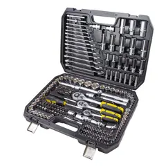Bit and socket set Topmaster 339207 1/4" 3/8" 1/2" 216 pcs