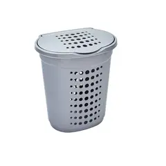Basket linen Aleana 60l gray