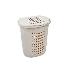 Basket linen Aleana 60l white rose