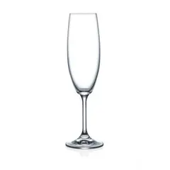 Set of Champagne glasses CRISTALEX Bohemia Lara 220 ml 6 pc