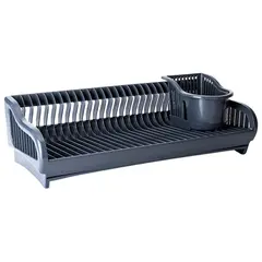 Сушка для посуды Aleana 2 в 1 53x23x19 см антрацит