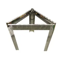 Stainless steel stand for barrel 1000 l