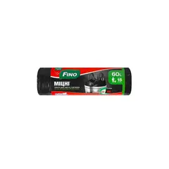 Garbage bag with handle FINO 60l