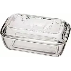 Butter Dish Glass DAJAR LUMIC 3902 17x10.5 cm