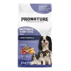 Сухой корм для мини пород/щенков PRONATURE 3 кг