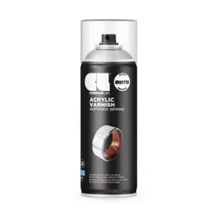 ლაქ-სპრეი აკრილის საღებავი Cosmos Lac N376 400 მლ გამჭვირვალე გლუვი