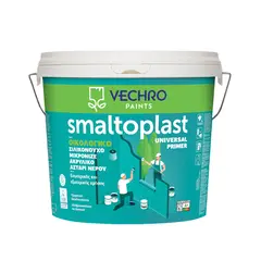 გრუნტი აკრილის უნივერსალური Vechro Smaltoplast 3 ლ