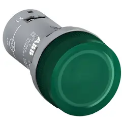 საინდიკაციო ნათურა ABB LED მწვანე 22 mm 230 V AC