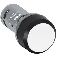 ღილაკი ABB ფიქსაციის გარეშე თეთრი 22 mm 1NO 1NC