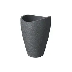 Горшок пластиковый Scheurich SCHWARZ GRANIT 40/254 HOCHGEFAESS