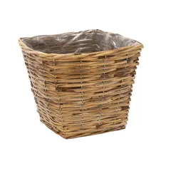 Горшок плетеный Mega Collections Cubu Pot Square 14x14см