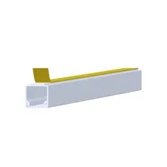 Кабель-канал Sert Plastik 12x12мм 2м клеющийся