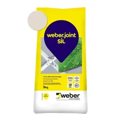 შემავსებელი ფილის ნაკერებისთვის Weber.joint SIL 5 კგ 441 კრემისფერი