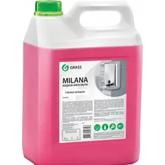 Жидкое крем-мыло Grass "Milana" спелая черешня 5 л