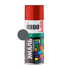 ემალი უნივერსალური Kudo KU-1016 Ral 7012 მუქი ნაცრისფერი 520 მლ