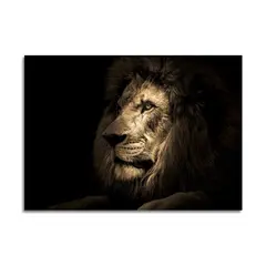 სურათი მინაზე Styler Lion GL247 70X100 სმ