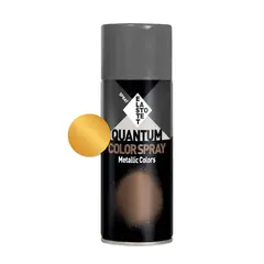 სპრეი საღებავი მეტალიკი Elastotet Quantum Color Spray Metallic Colors 400ml ოქროსფერი