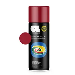 სპრეი საღებავი Cosmos Lac SPRAY FAST Ral 3002 400ml წითელი