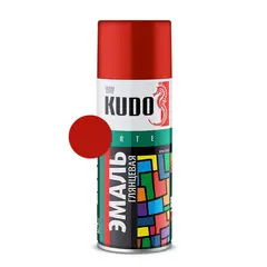 Enamel universal Kudo KU-1003 Ral 3020 red 520 ml