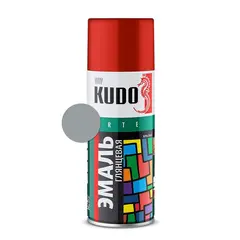 ემალი უნივერსალური Kudo KU-1018 Ral 7040 ნაცრისფერი 520 მლ