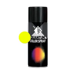 სპრეი საღებავი ფოსფორი Elastotet Quantum Color Spray F12 400ml ყვითელი