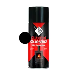 Spray paint fireproof Elastotet Quantum Color Spray HI TEMP 400ml black