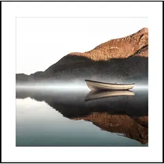 Картина в рамке Styler AB189 BROWN BOAT 50X50