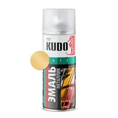 ემალი უნივერსალური მეტალიკი Kudo KU-1060 ოქროსფერი 520 მლ