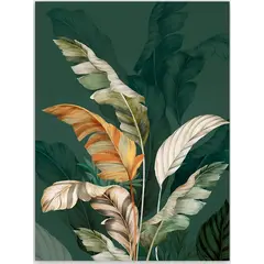 სურათი ტილოზე Styler Green Leafs ST554 60X80 სმ
