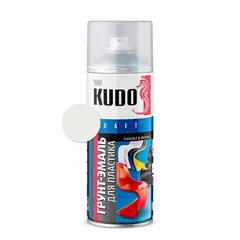გრუნტი-ემალი პლასტმასისთვის Kudo KU-6003 520 მლ თეთრი
