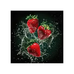 სურათი მინაზე Styler GL510 STRAWBERRIES 30X30 სმ