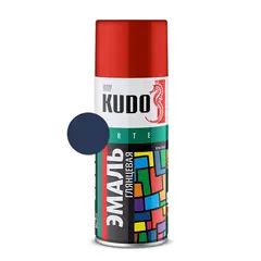ემალი უნივერსალური Kudo KU-10113 Ral 5003 მუქი ლურჯი 520 მლ