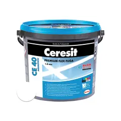 Затирка Ceresit Aquastatic CE 40 2 кг белая