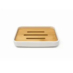 Soap dish 10 cm white