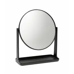 Makeup Mirror Rotating JS-Mirror-G 19.5 x 16.8 cm Black