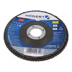 ფურცლოვანი სახეხი დისკი Hogert HT8D055