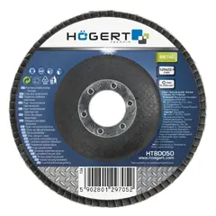 ფურცლოვანი სახეხი დისკი Hogert HT8D053