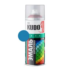 ემალი უნივერსალური აკრილის Satin Kudo KU-0A5015 RAL 5015 ცისფერი 520 მლ